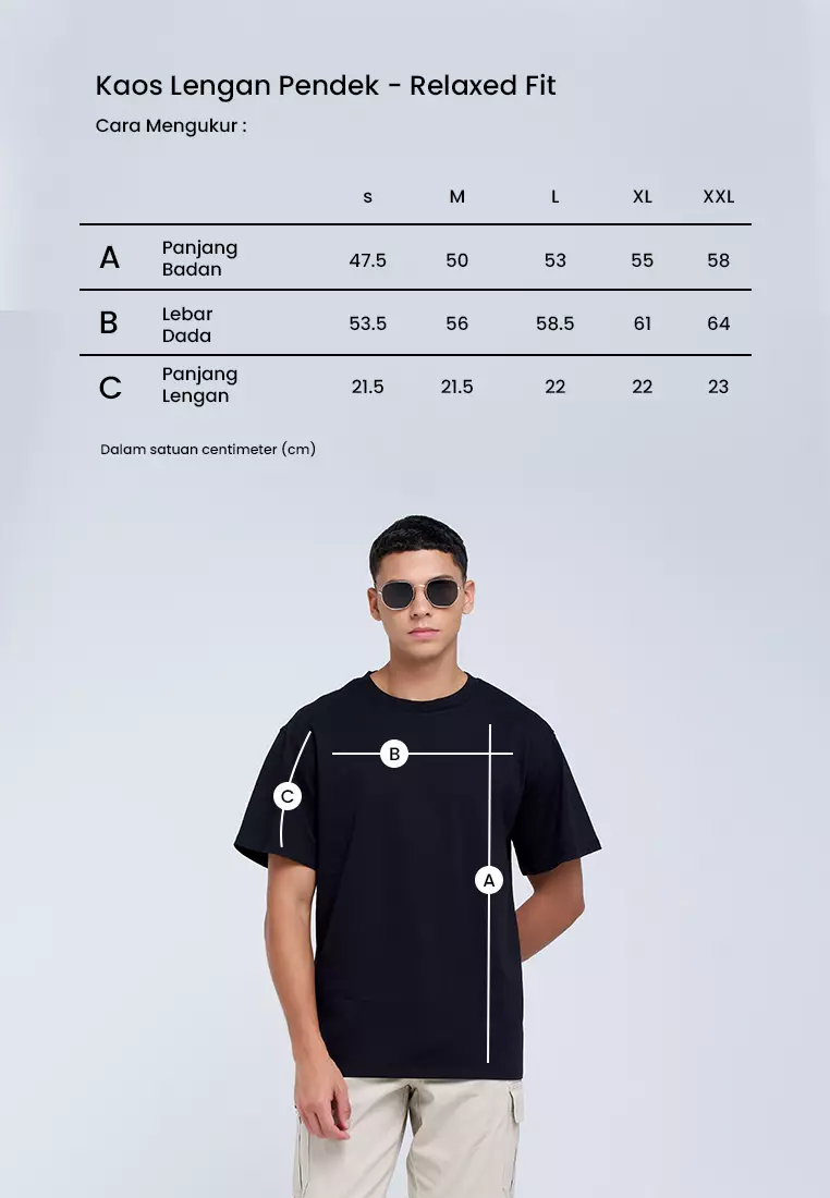 MANZONE - Kaos Jersey Lengan Pendek Pria Shiloh 07 Relaxed Fit - Black Colour Black