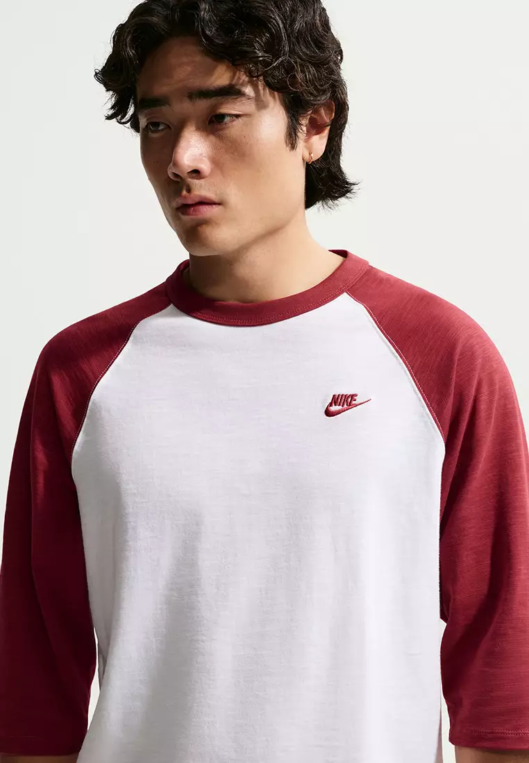Sportswear Club Men's 3/4-Sleeves Raglan Top