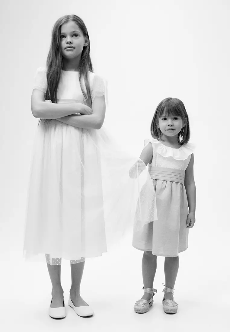 Buy MANGO BABY Ruffled Plumeti Dress Online ZALORA Malaysia