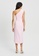 Chancery pink Adri Midi Dress 77142AAA4354B7GS_3