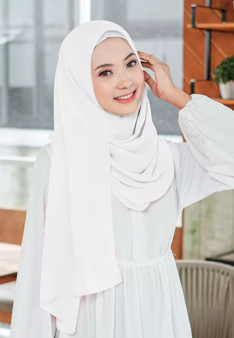 HIJAB INSTAN SHEILA - WHITE