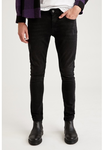 DeFacto black Carlo Skinny Jeans 49980AAC56F444GS_1