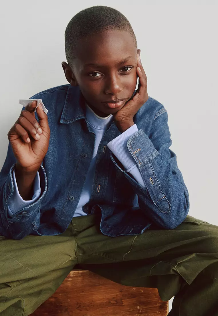 Buy GAP Kids Denim Shirt Online ZALORA Malaysia