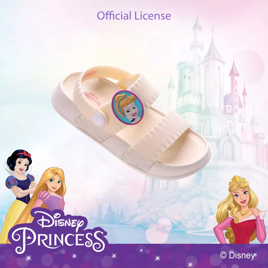 PRINCESS - SANDAL WANITA KIDS full karet CH830137WK VANILLA