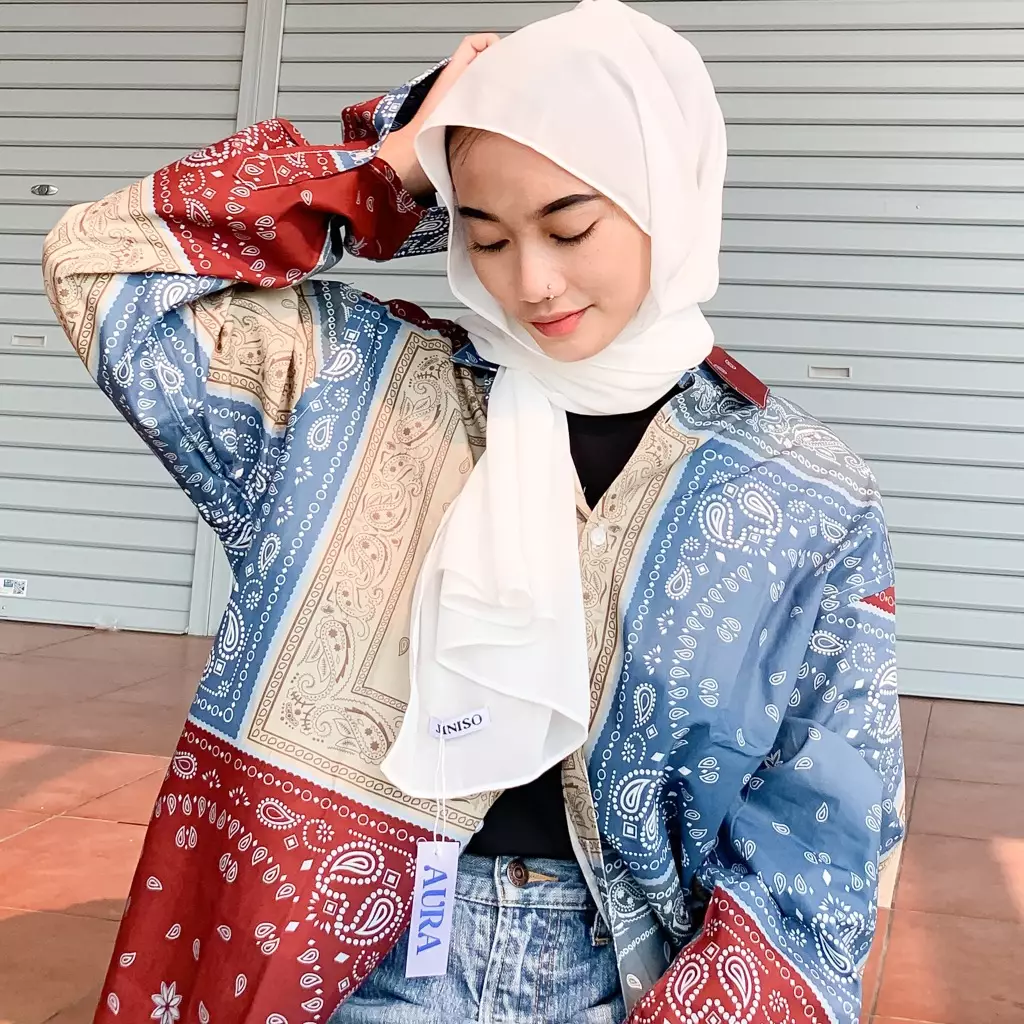 AURA Active Hijab Pashmina Shawl