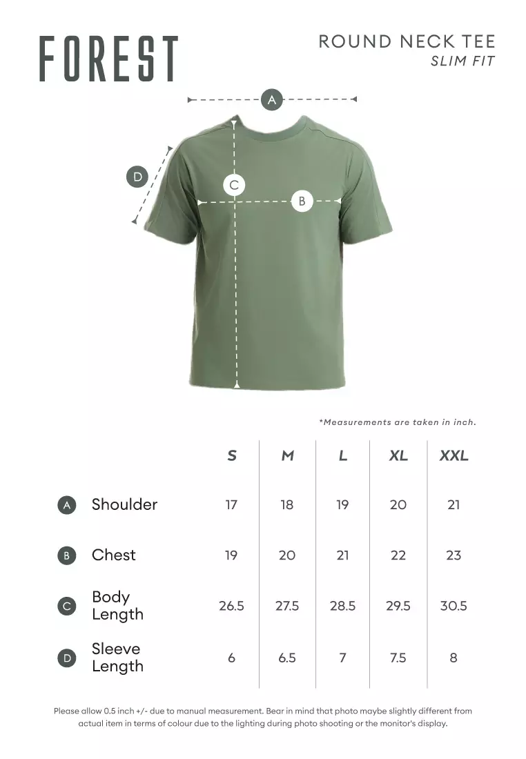 Forest Mens Stretchable Quick-Dry Sports Tee - 24160-07DustyGreen