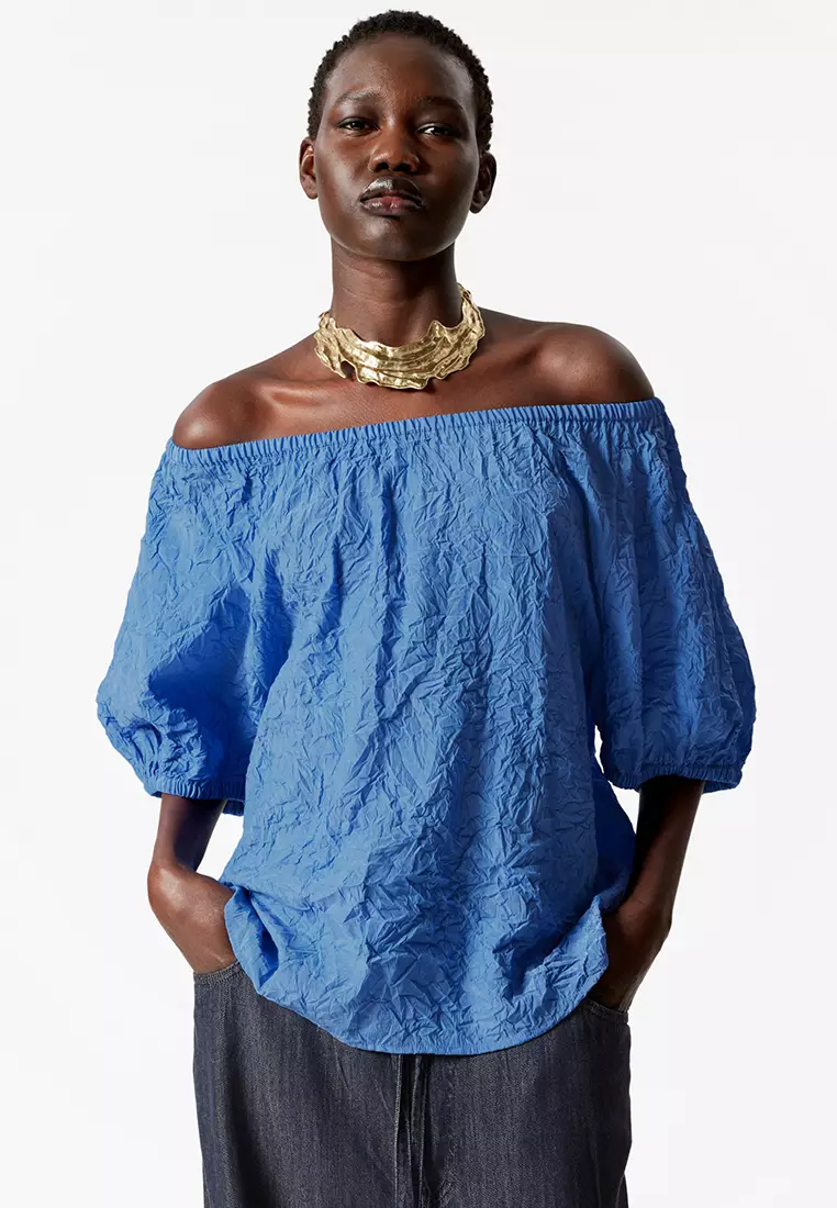 Off-Shoulder Blouse