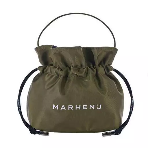 CHARRON Nylon Crossbody Bag Olive Khaki