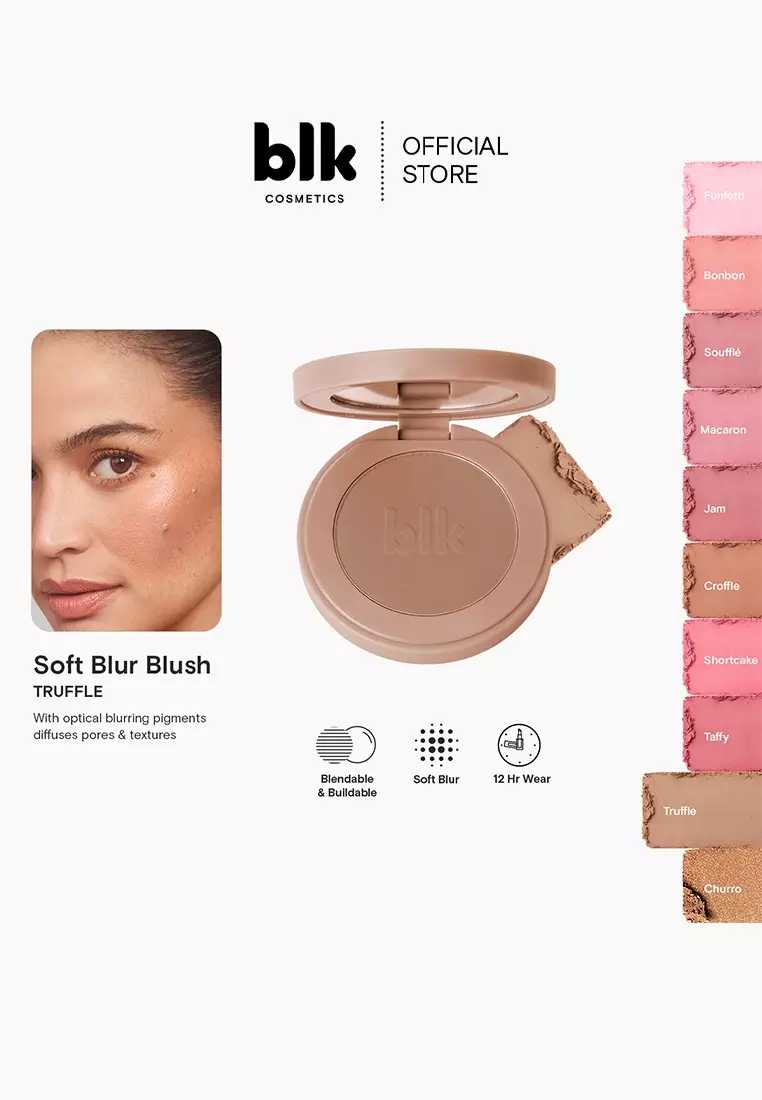 Discount on blk cosmetics  shoes - SKU: Blk Cosmetics Soft Blur Powder Blush Truffle
