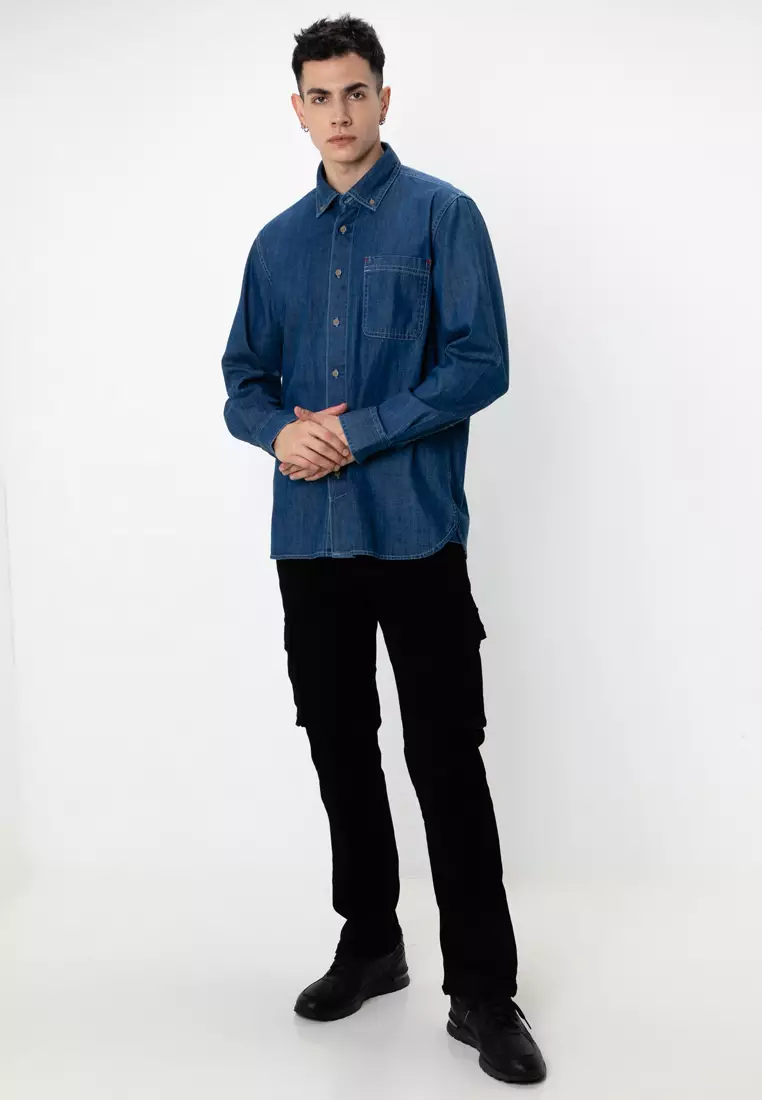 Denim Long Sleeves Shirt