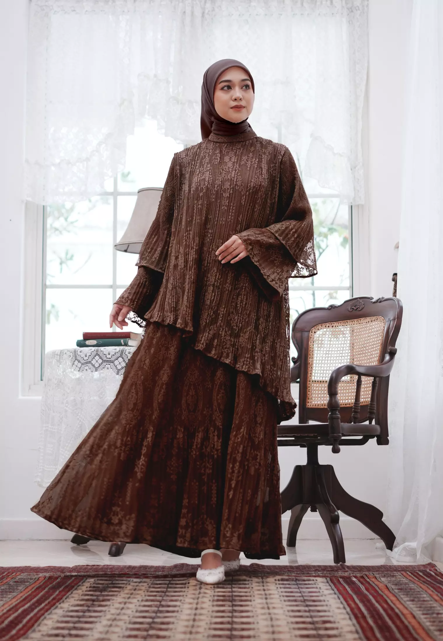 Damara Dress - Chocolate