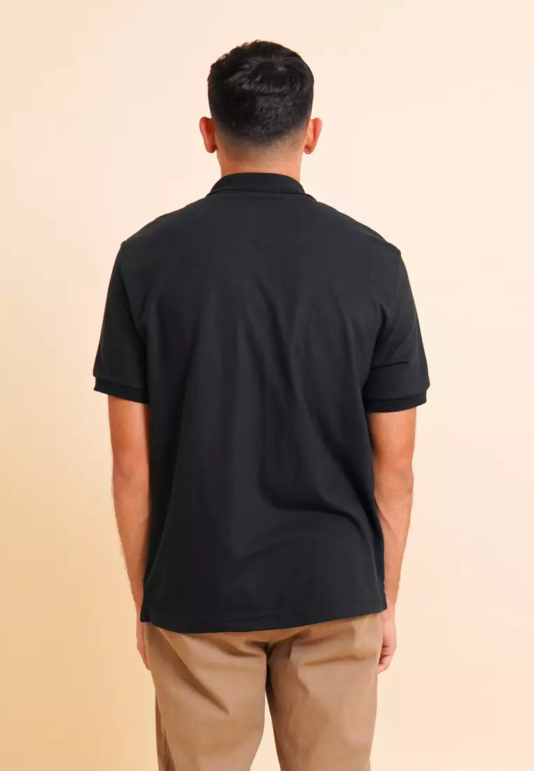 BLACK POLO SHIRT