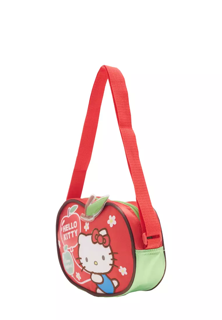 Sling Bag Hello Kitty I Love Apple Red