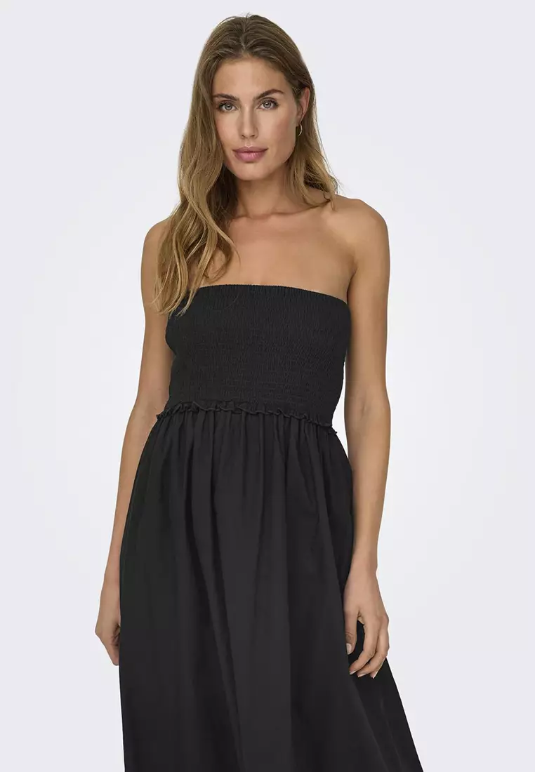Claudia Smock Tube Dress