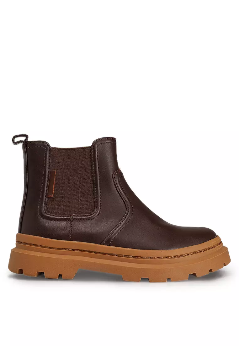 Zara track sole boots top