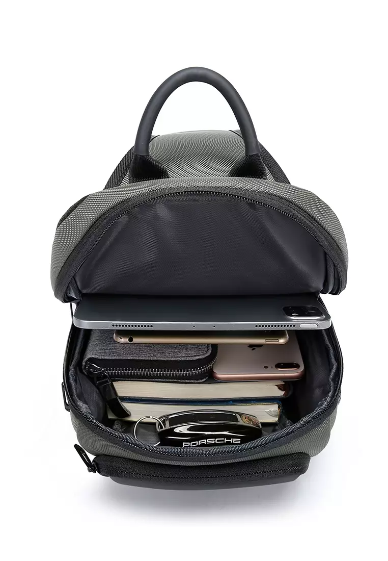 Bange Titan Water Resistant Men Sling Bag with Multi Compartment and fits 11inch iPad