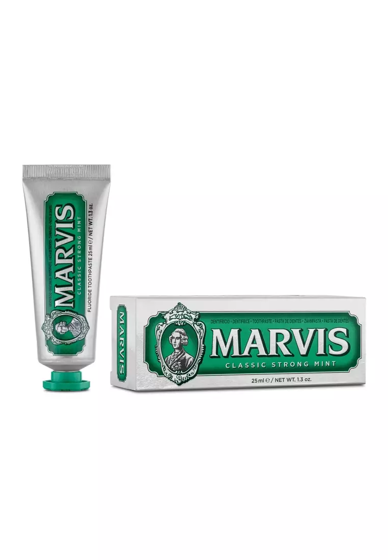 Classic Strong Mint Fluoride Toothpaste 25 mL
