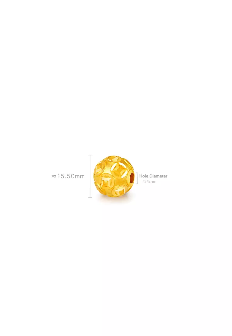 999.9/24K足金 3D 龍吊飾 B602 (XL Size)