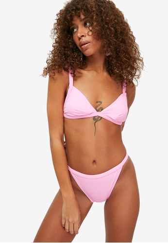 Trendyol pink Triangle Bikini Set 7474AUSF315EFEGS_1