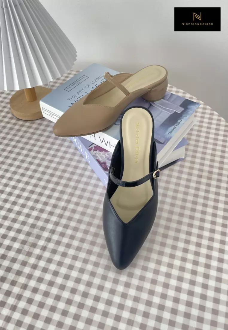 Nicholas Edison Heel Safea Black