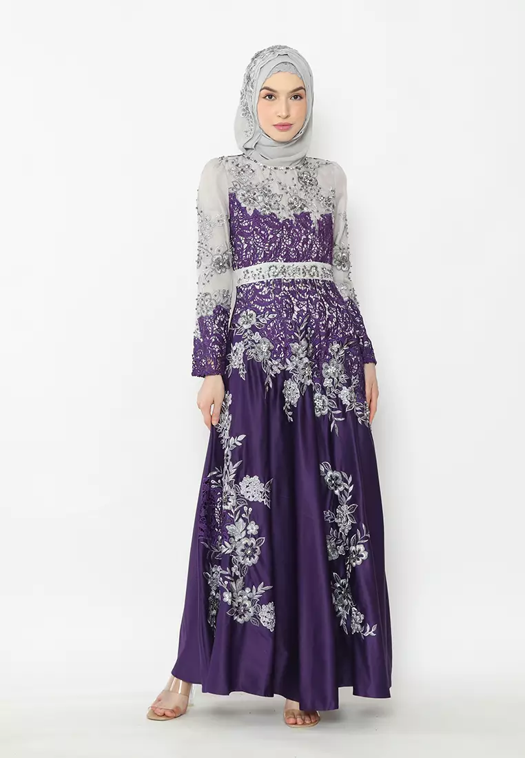 Bibiq Gamis Satin