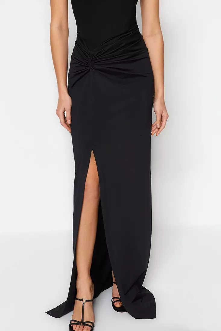 Slit Evening Dress