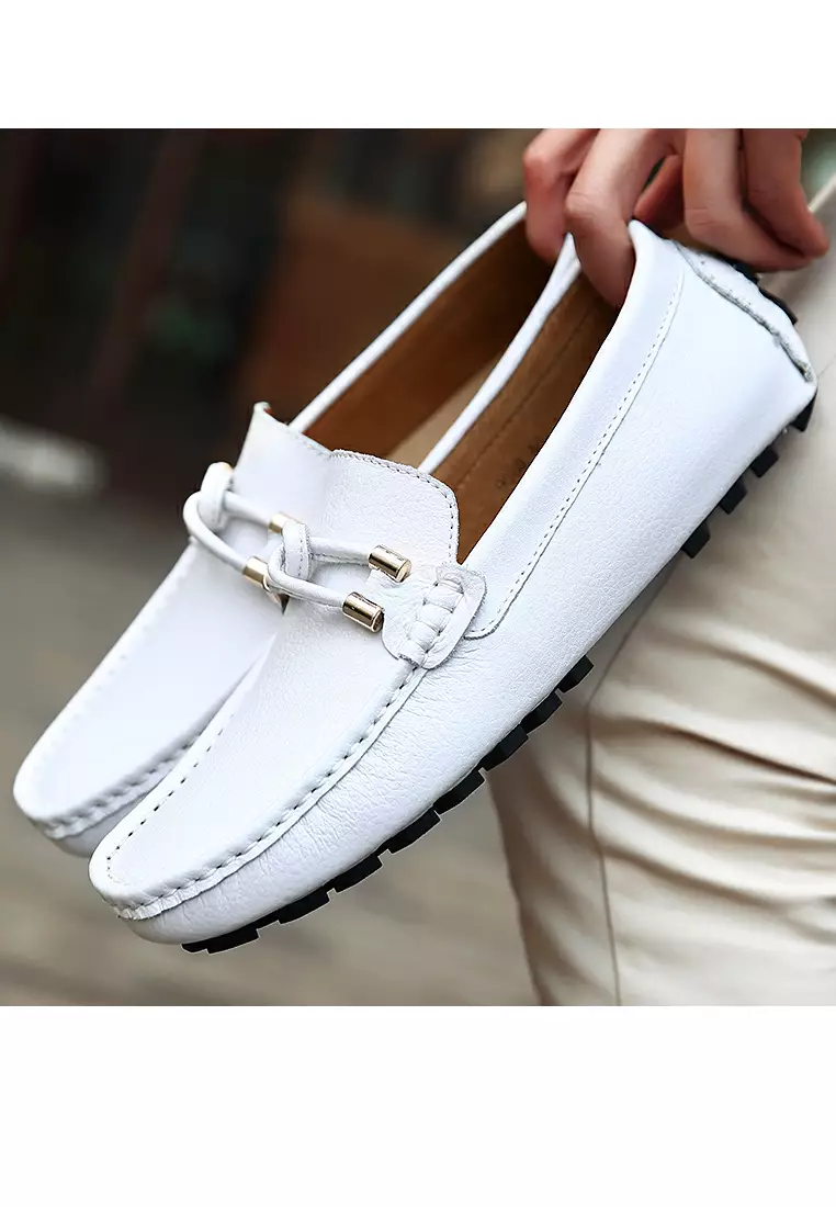 Leather Knot Loafers & Boat Shoes YY9088