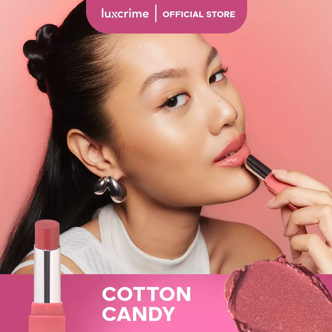 Luxcrime Glass Tinted Lip Balm - Cotton Candy