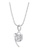 LITZ white LITZ 750 (18K) White Gold Diamond Pendant With  Necklace  钻石吊坠 与白金项链 WC243DP13 0DDBBAC77EE110GS_2