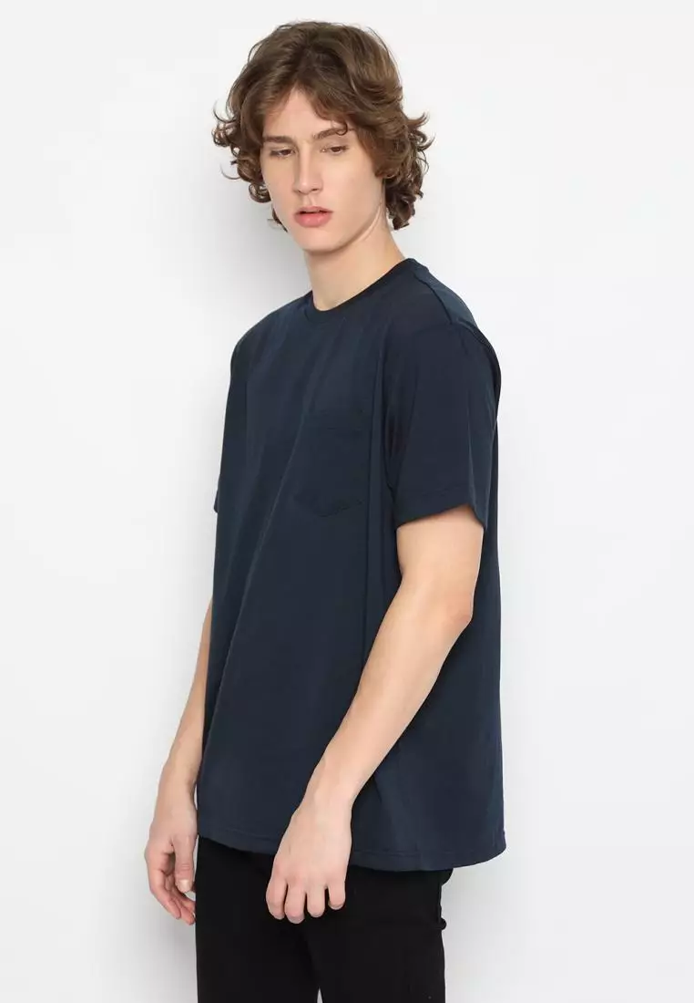 MATSUDA Kaos Polos Pocket T Shirt Cotton Chuo