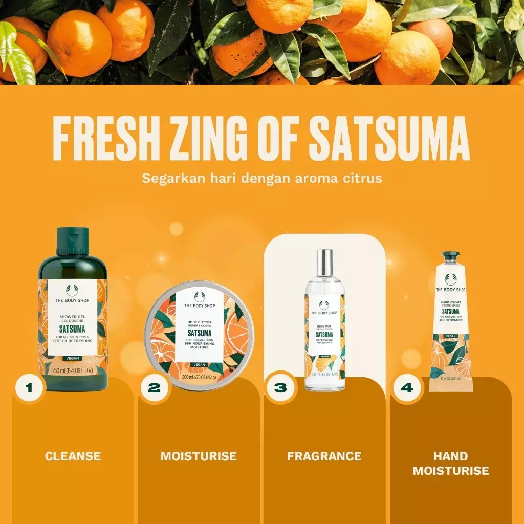 Satsuma Body Mist 100Ml