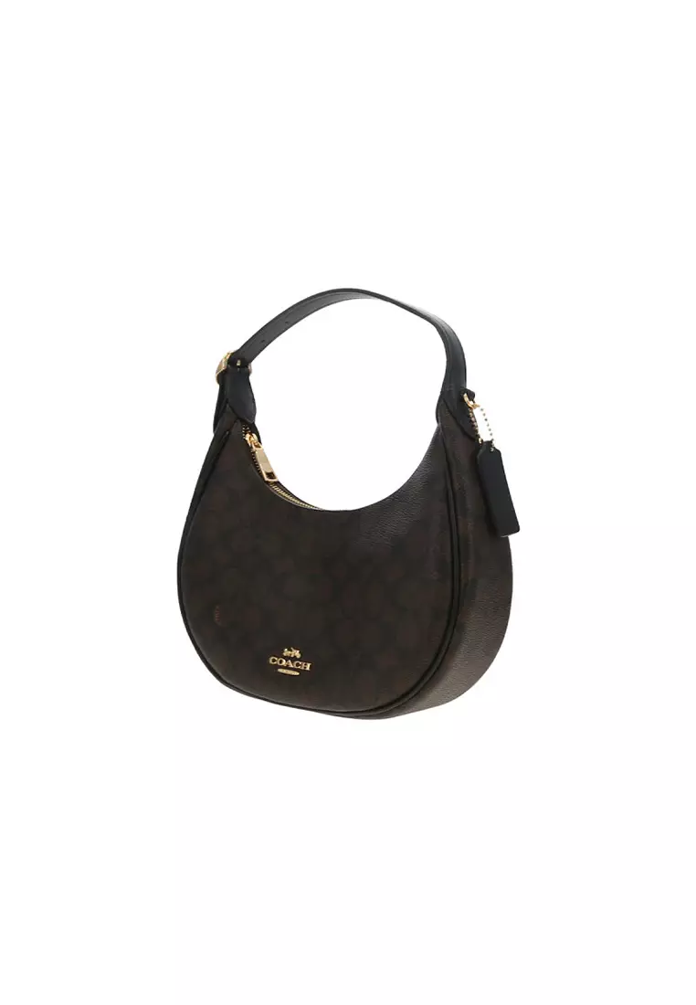 バッグ Coach Signature Canvas Hobo Shoulder Bag Jual Coach Emily Shoulder Bag In Signature Canvas CDX17 Original