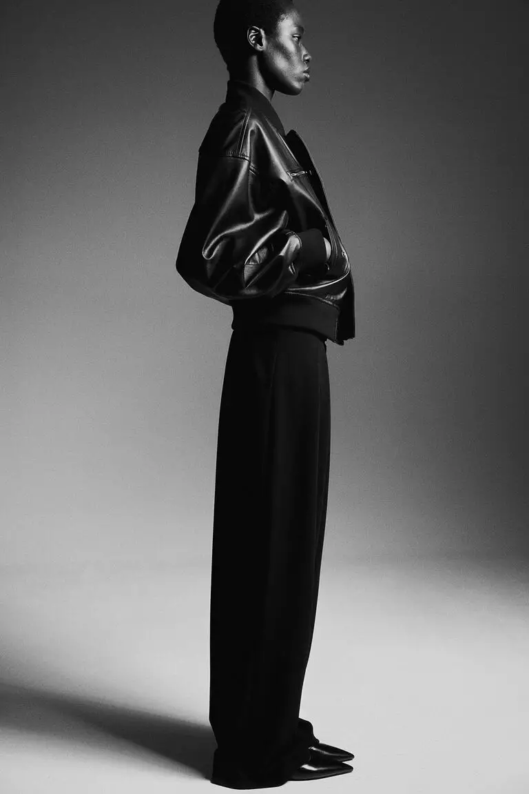 Buckle-detail tailored trousers