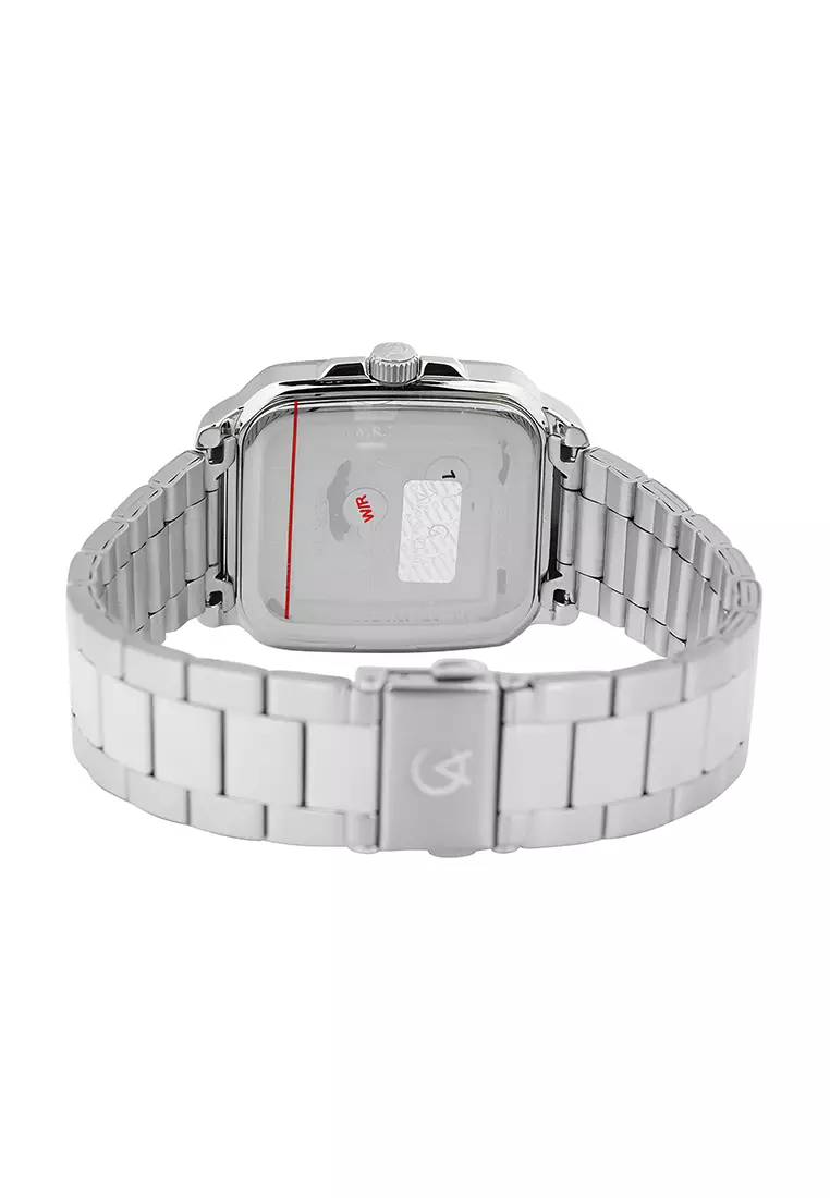 Jam Tangan Pria Alexandre Christie Classic Steel AC 8687 MDBSSSL Silver Dial - Stainless Steel