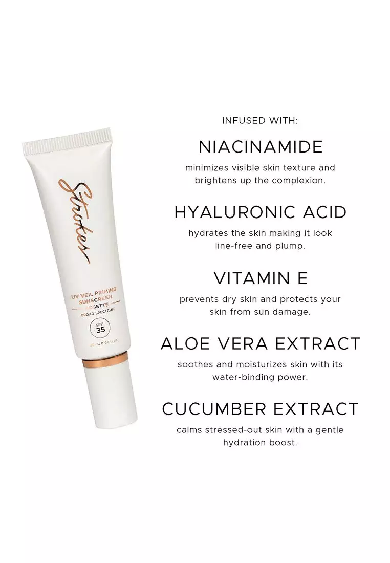 UV Veil Priming Sunscreen in Rosette