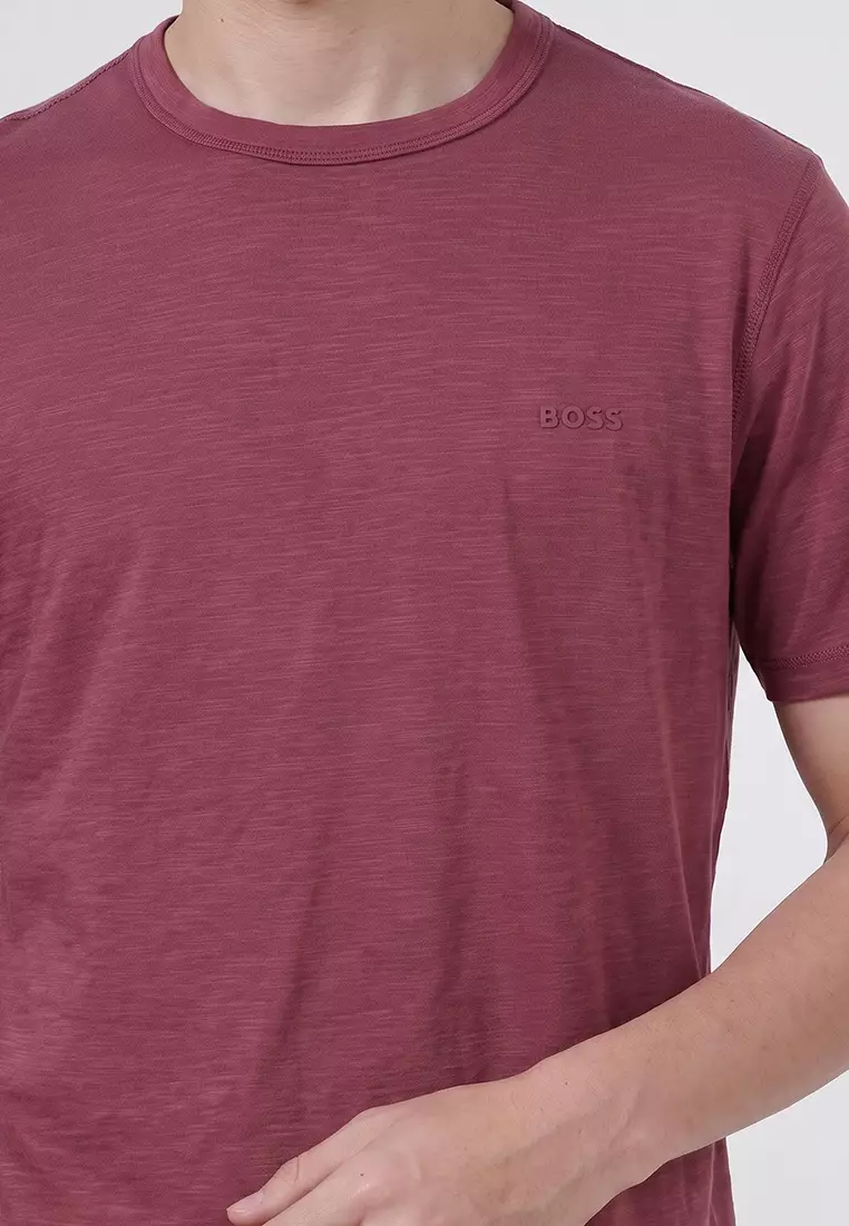 Logo Cotton Jersey T-Shirt - BOSS Orange