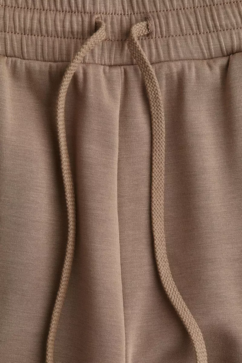 Supersoft crease-front trousers