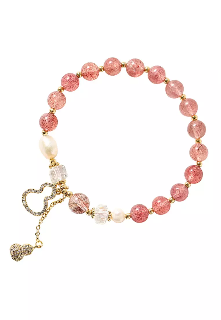 Gold 2024 quartz bracelet