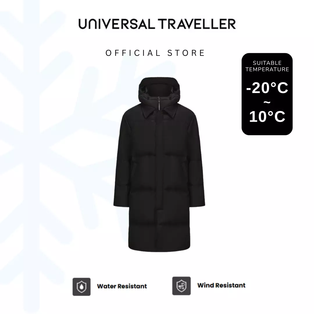 UNIVERSAL TRAVELLER DUAL STRUCTURE MID-LENGTH DOWN JACKET DJ25011