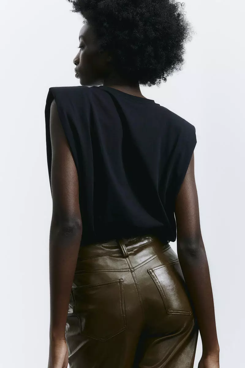 Coated trousers
