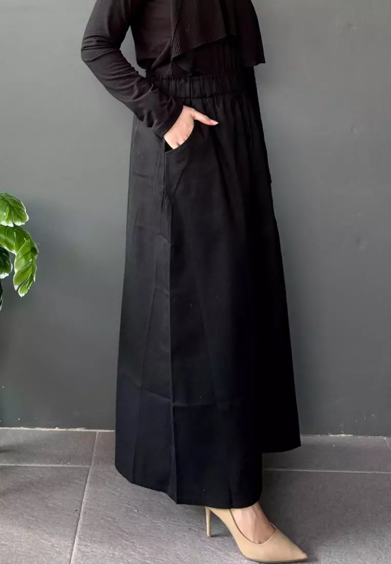 Aulia Skirt (Rok Panjang Twill Muslim Wanita)