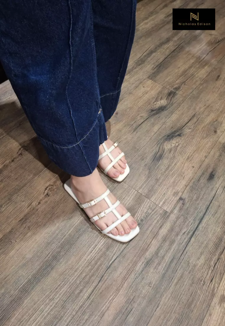 Nicholas Edison Sandal Hope Cream