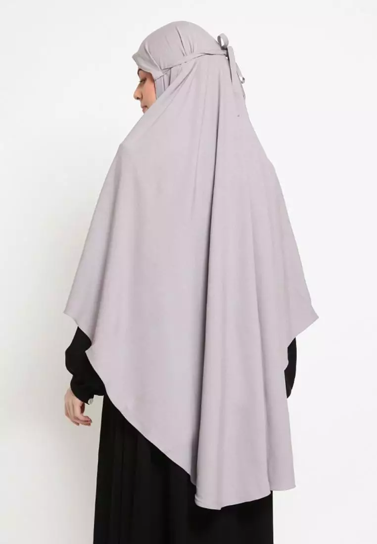 Khimar Tali Hijab Alea - Silver