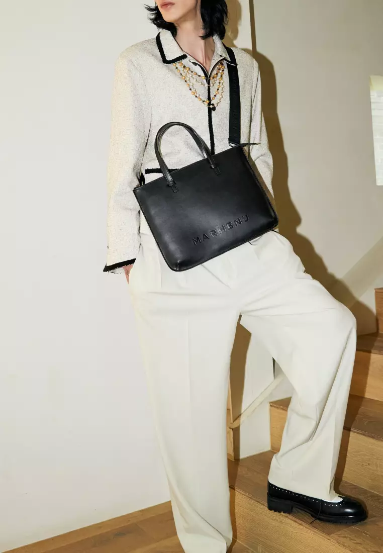 ALEX 13 Vegan Leather Crossbody Bag Luce Black