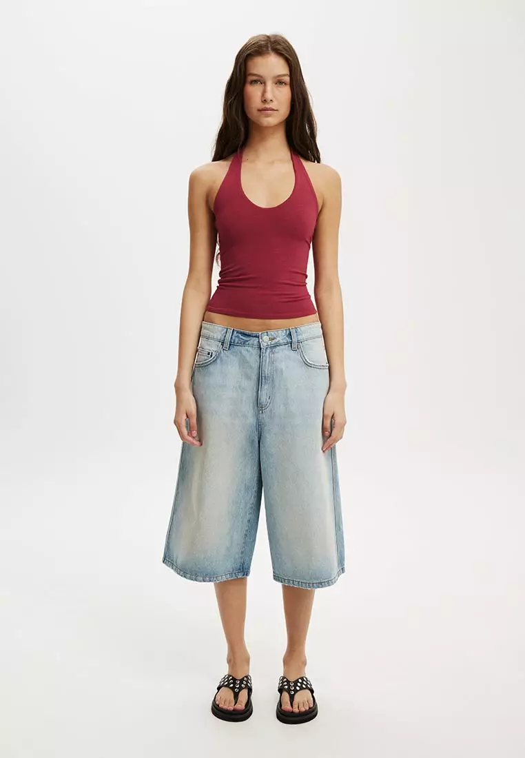 All Day V Neck Halter