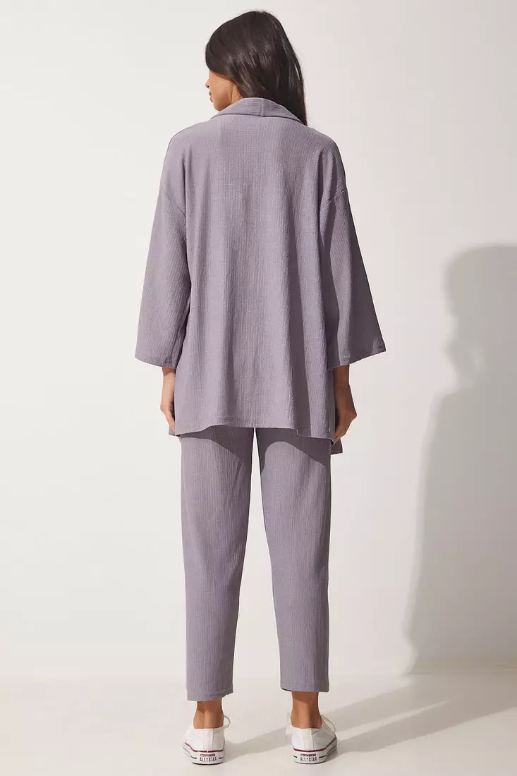 Kimono Pants Knitted Set