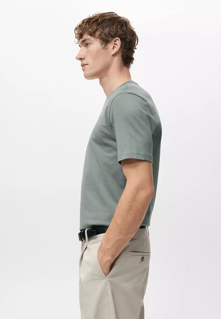 100% Cotton Slim-Fit T-Shirt