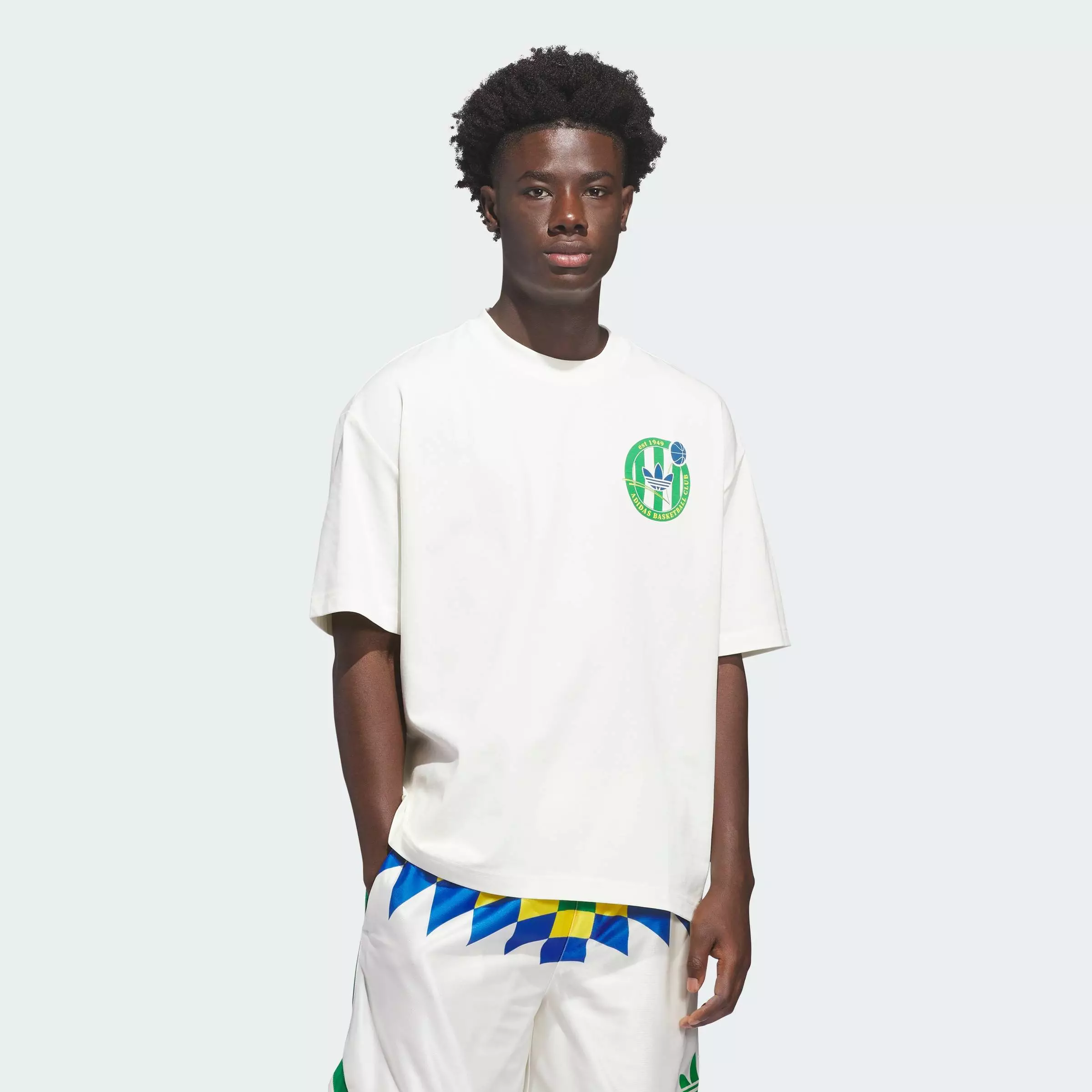 Basketball Originals Basketball Crest Tee Unisex White KD3615