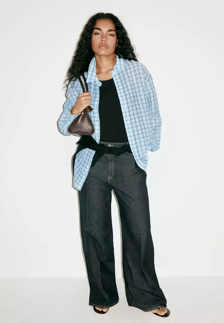 Textured Checked Shirt