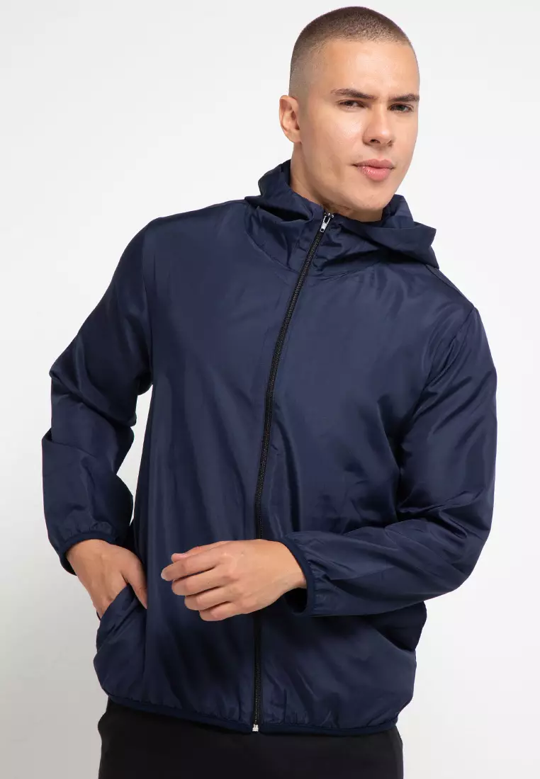 Jacket Hoodie Parasut Lengan Panjang